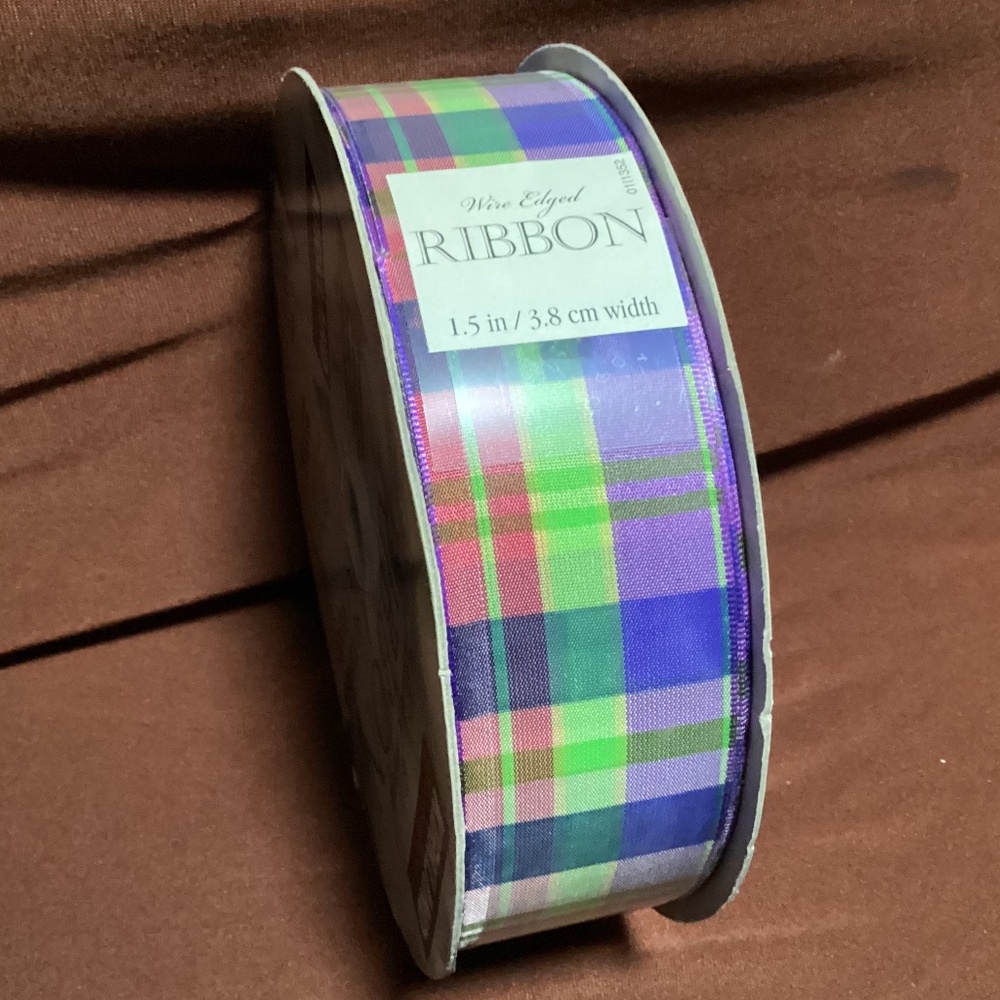 Kirkland Signature Wire Edged Ribbon No Seams-Continuous Roll NEW 50 yards